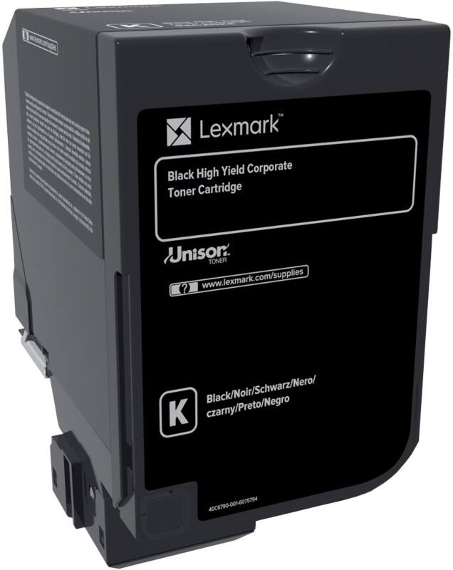 Lexmark Original Tonerkartusche 84C2HKE Schwarz