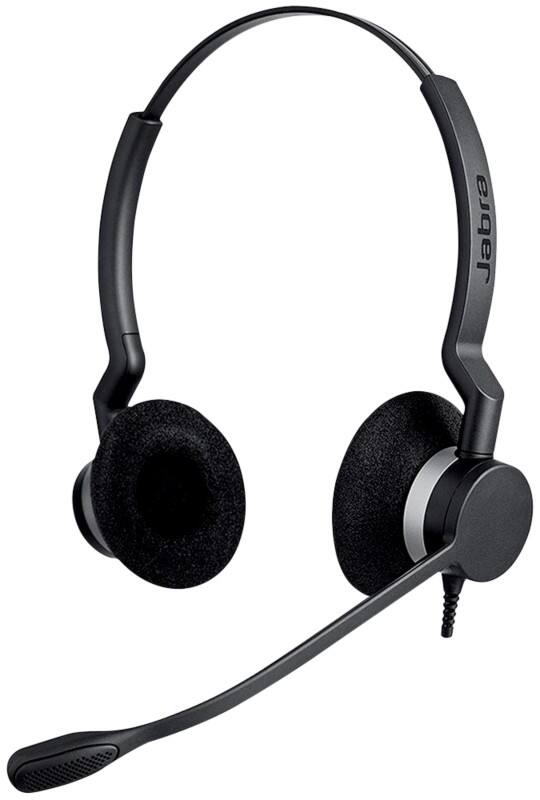 Jabra Headset BIZ 2300 USB Microsoft Lync Duo Schwarz
