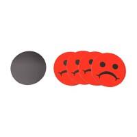 Ultradex Magnete 840005 Rot Traurig 50 mm 5 Stück