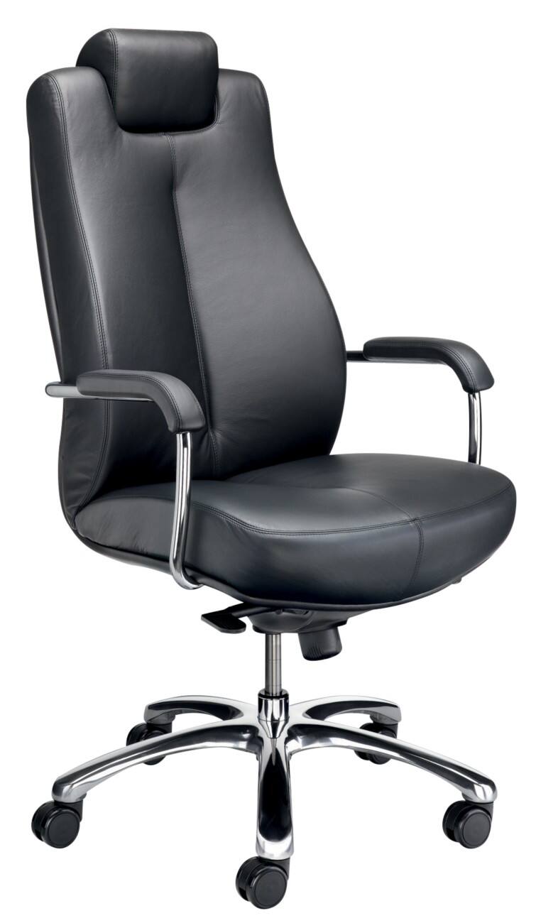 Nowy Styl Chefsessel Sonata XXL Kunstleder Schwarz
