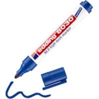 edding 8030 High-Tech Marker Fein Rundspitze Blau