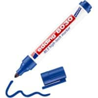 edding 8030 Permanent Spezialmarker Blau Mittel Rundspitze 1,5 - 3 mm