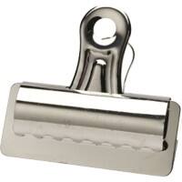 Office Depot Aktenklammern Metall Silber 75 mm 12 Stück