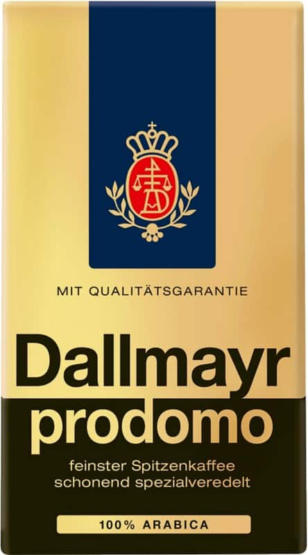 Dallmayr prodomo gemahlener kaffee ausgewogen, aromatisch 500 g