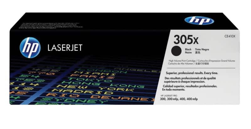 HP 305X Original Tonerkartusche CE410X Schwarz