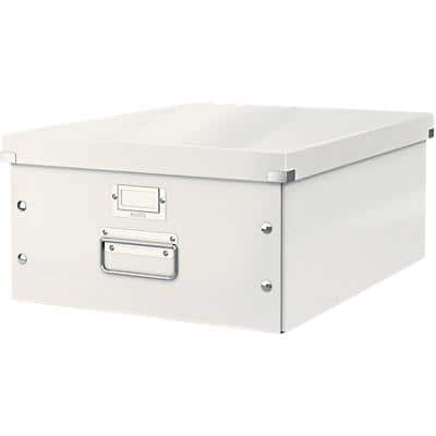 Leitz Click & Store WOW Aufbewahrungsbox DIN A3 Laminierte Hartpappe Weiß 48,2 x 36,9 x 20 cm
