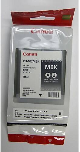 Canon PFI-102MBK Original Tintenpatrone Matte Schwarz