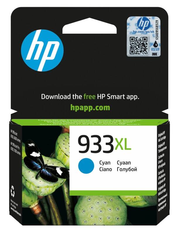 HP 933XL Original Tintenpatrone CN054AE Cyan