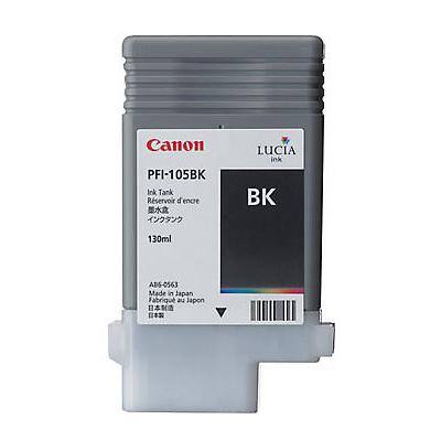 Canon PFI-105BK Original Tintenpatrone Schwarz