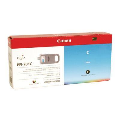 Canon PFI-701C Original Tintenpatrone Cyan
