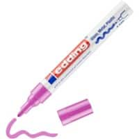 edding 750 Permanent Lackmarker Pink Mittel Rundspitze 2 - 4 mm