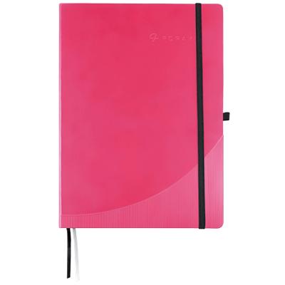 Foray Hardcover Notizbuch Pink Liniert 16 letzten Seiten sind perforiert DIN A4 21 x 29,7 cm 96 Blatt