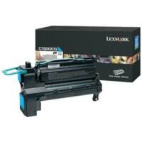 Lexmark C792X2CG Original Tonerkartusche Cyan