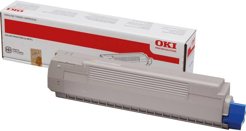 OKI 44059165 Original Tonerkartusche Gelb