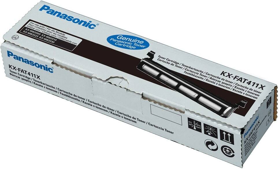 Panasonic KX-FAT411X Original Tonerkartusche Schwarz