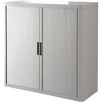 Paperflow Rollladenschrank EasyOffice Grau 1.100 x 415 x 1.040 mm