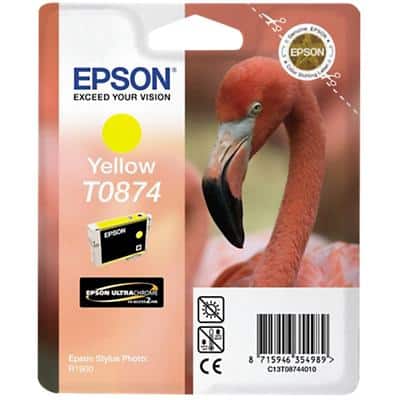 Epson T0874 Original Tintenpatrone C13T08744010 Gelb