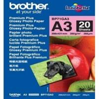 Brother Fotopapier BP71GA3 DIN A3 260 g/m² Weiß