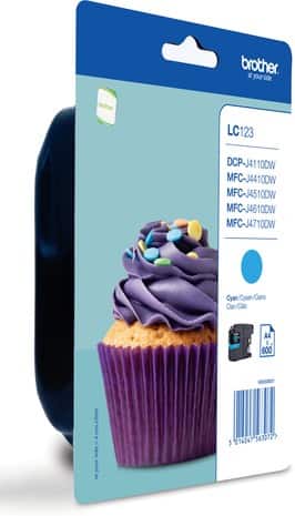Brother LC123 Original Tintenpatrone Cyan