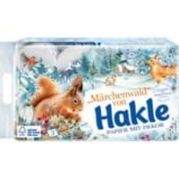 Hakle Toilettenpapier 3-lagig 10270 16 Rollen à 150 Blatt