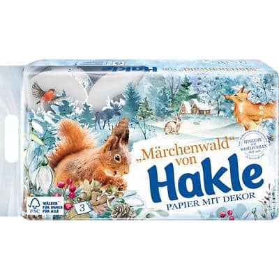 Hakle Toilettenpapier 3-lagig 10270 16 Rollen à 150 Blatt | Viking DE