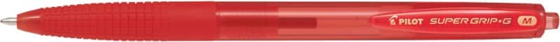 Pilot Super Grip G RT Einziehbar Kugelschreiber Rot 0.4 mm Mittel Kegelförmig Nachfüllbar