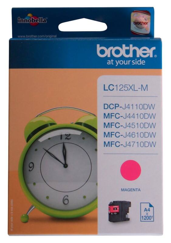 Brother LC125XLM Original Tintenpatrone Magenta