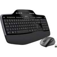 Logitech Tastatur-Maus-Set Kabellos Wireless Desktop MK710 QWERTZ