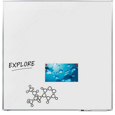Legamaster Premium Plus Whiteboard Emaille Magnetisch 120 x 120 cm