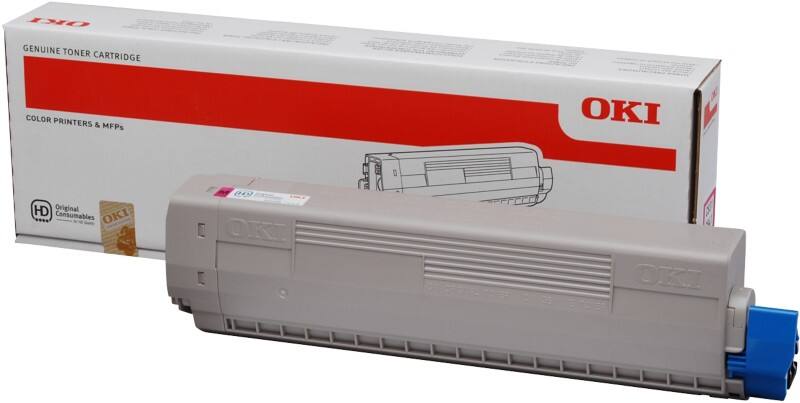 OKI 44844506 Original Tonerkartusche Magenta