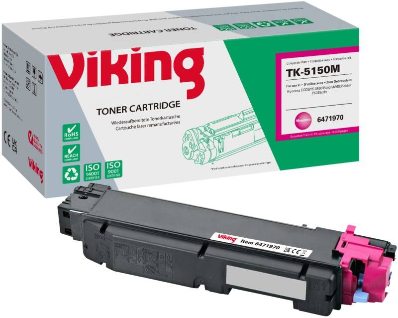 Viking TK-5150M Kompatibel Kyocera Tonerkartusche Magenta
