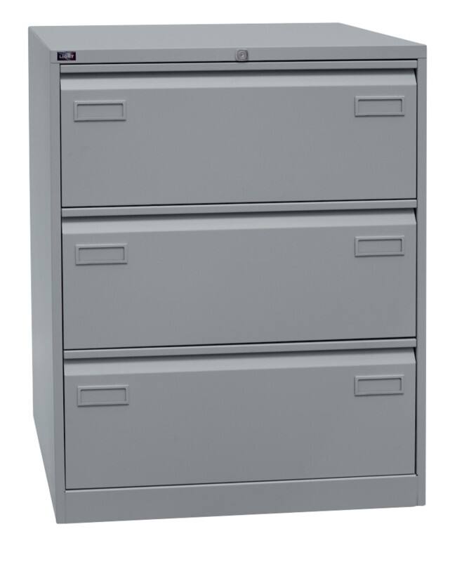 Bisley Light Hängeregistraturschrank Silber 800 x 622 x 1.016 mm