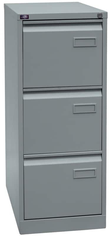 Bisley Light Hängeregistraturschrank Silber 413 x 622 x 1.016 mm