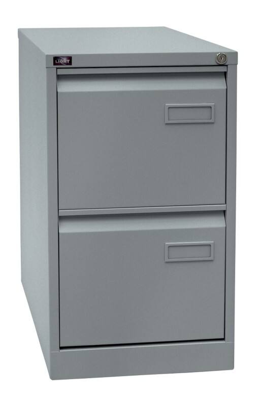 Bisley Light Hängeregistraturschrank Silber 413 x 622 x 711 mm