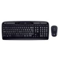 Logitech Tastatur-Maus-Set Wireless Combo MK330 920-003989 Kabellos Schwarz QWERTY (US) International