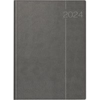 BRUNNEN Buchkalender Conform 2023 DIN A4 1 Tag/1 Seite Grau