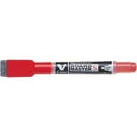 Pilot V-Board Master S Whiteboard-Marker Rundspitze 1.3 mm Rot