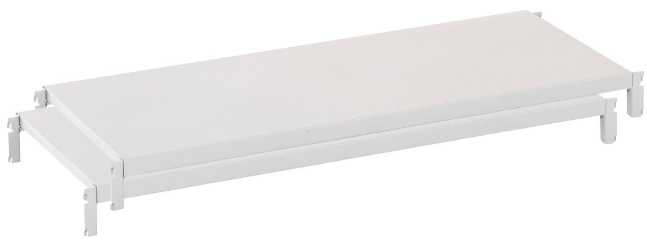 MANORGA Workshop Fachboden Stahl 1.250 x 800 mm Grau 2 Stück