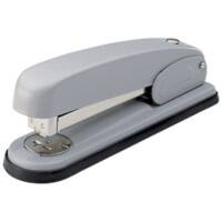 Novus Heftgerät B 6 Voller Streifen 30 Blatt Grau 24/6;26/6 Kunststoff, Metall