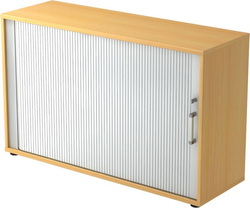 Hammerbacher Aktenschrank V1732S/6/S/CE Braun 1.200 x 400 x 748 mm