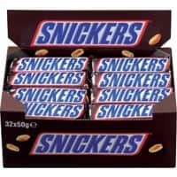 Snickers Schokoladenriegel 32 Stück à 50 g