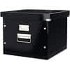 Leitz Click & Store WOW Ablagebox für Hängeregistratur Laminierte Hartpappe Schwarz 35,7 x 36,7 x 28,5 cm