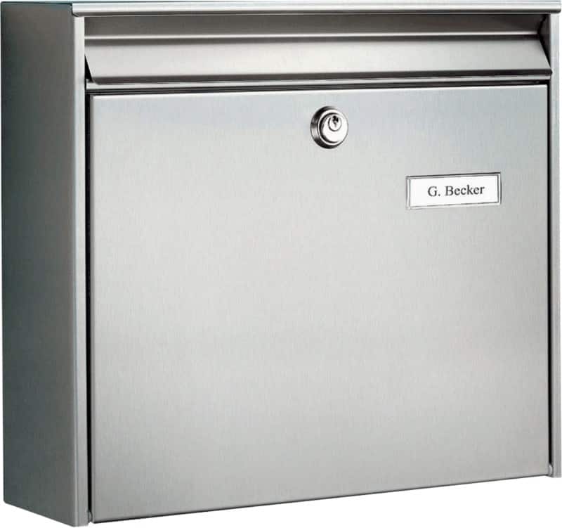 BURG-WÄCHTER Briefkasten Borkum Silber