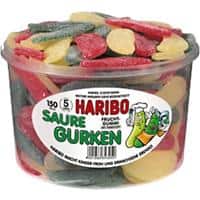 Haribo Saure Gurken 889056, Fruchtgummi, Inh. 150 Stück