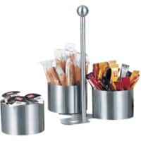 Esmeyer Boston Schüssel Edelstahl Silber 24 cm Set mit 4 Stück