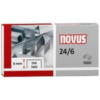 Novus NOVUS OFFICE 24/6 Heftklammern 040-0158 Stahl Silber 1000 Stück