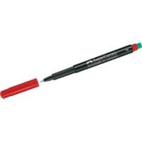 Faber-Castell Multimark Permanent F/151321, rot, 0,6 mm (F)