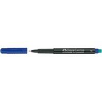 Faber-Castell Folienschreiber / 151351, blau, F = 0,6mm