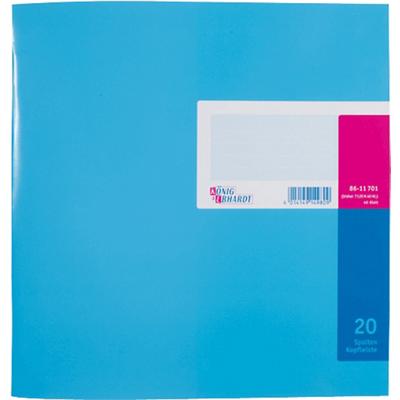 K+E Spaltenbücher /8611701-7120K40KL, blau, 20 Spalten,277 x 257 mm, Inh.40 Blatt