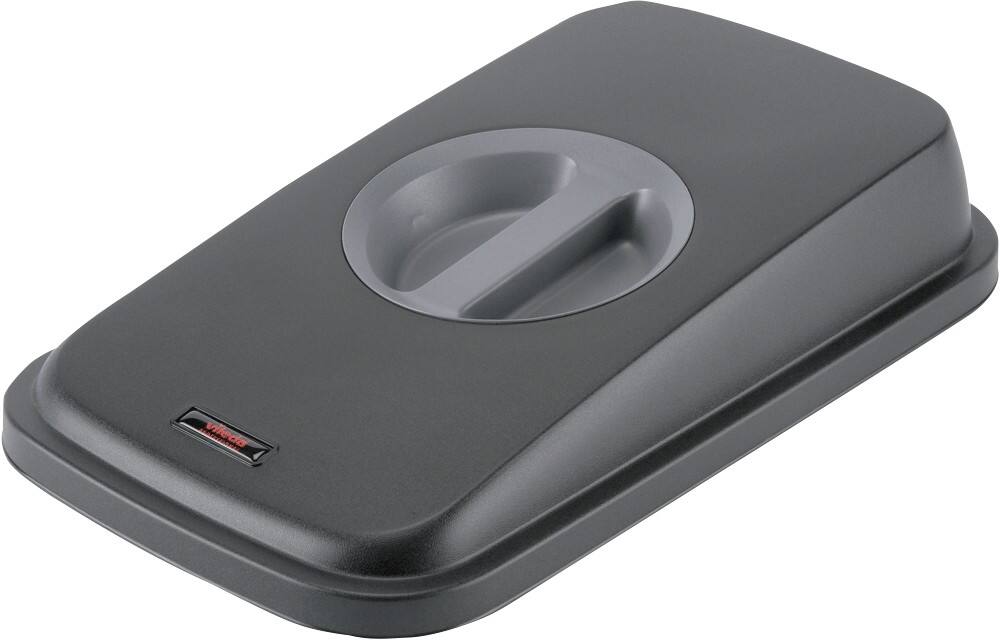 Vileda Abfalleimerdeckel Geo Schwarz 29 x 49 x 9 cm